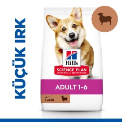 Hill's SCIENCE PLAN Yetişkin Küçük ve Mini Irk Kuzulu ve Pirinçli Köpek Maması 6 kg - Hill's Science Plan
