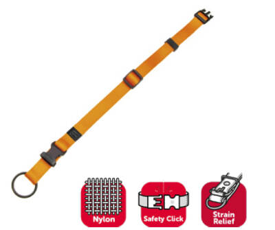 Karlie Kilitli Boyun Tasma Xs 20-35 cm Turuncu - 1