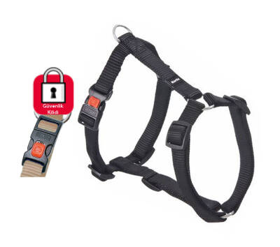 Karlie Kilitli Göğüs Tasma 45-70 cm Siyah - 1