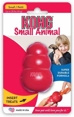 Kong Classic Küçük Hayvanlar İçin Isırma Oyuncağı S - 6