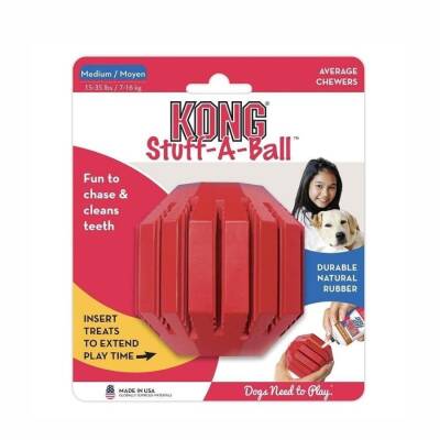 Kong Stuff-A-Ball Çok Amaçlı Köpek Oyuncağı M - 1