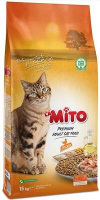 LaMito Adult Cat Tavuklu Yetişkin Kedi Maması 15 kg - 1