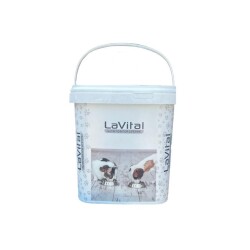 LaVital Kedi ve Köpekler için Mama Saklama Kova 4 Kg Kapasiteli - 2