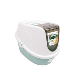 M-Pets Eco Tıma Kapalı Kedi Tuvaleti L 60,2x45,1x42,4 Cm Yeşil - M-Pets
