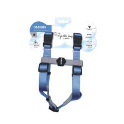 M-Pets Gentle Köpek Göğüs Tasması Mavi M - M-Pets