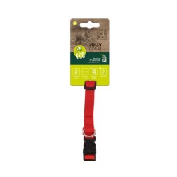 M-Pets Jolly Köpek Boyun Tasması Kırmızı M - 1