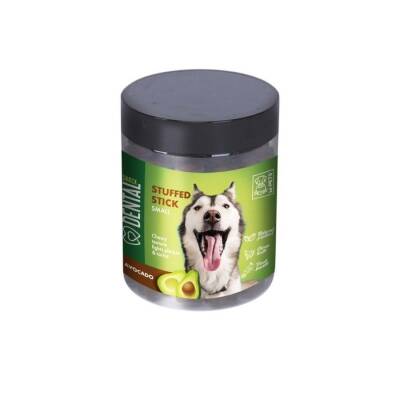M-Pets Stuffed Stick Avokado Özlü Diş Sağlığı Destekleyici Küçük ve Orta Irklar İçin Köpek Ödülü 170 Gr - 1