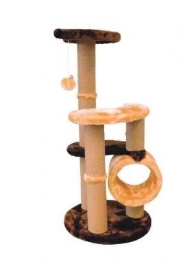 M-Pets Ventoux Kedi Tırmalama Tahtası 40x40x86 Cm - 1