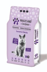 Magicsand Cat Litter Lavanta Kokulu İnce Taneli Kedi Kumu 10 lt - MagicSand