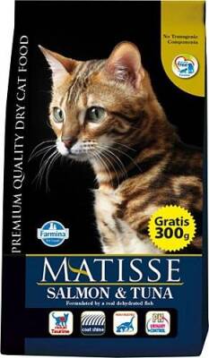 Matisse Somonlu Tuna Balıklı Yetişkin Kedi Maması 10 Kg - 1