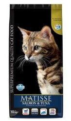 Matisse Somonlu ve Tuna Balıklı Yetişkin Kedi Maması 10 kg - Matisse