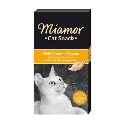 Miamor Cream Multi Vitamin Kedi Ödülü 6 x 15 gr - 1