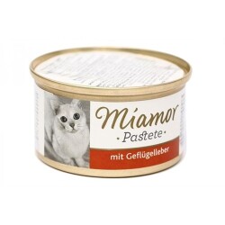 Miamor Pastete Ciğerli Konserve Yetişkin Kedi Maması 85 gr - Miamor