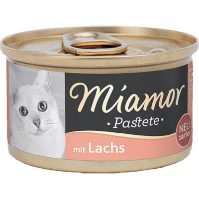 Miamor Pastete Somonlu Yetişkin Kedi Konservesi 85 Gr - 1