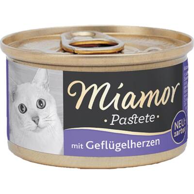Miamor Pastete Yürekli Kedi Konservesi 85 gr - 1