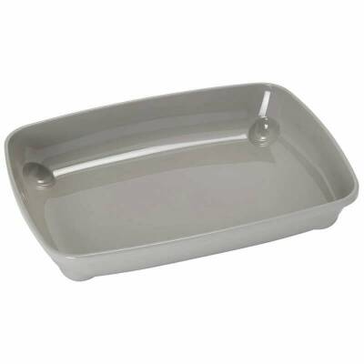 Moderna Açık Yavru Kedi Tuvaleti Gri 37 cm - 1