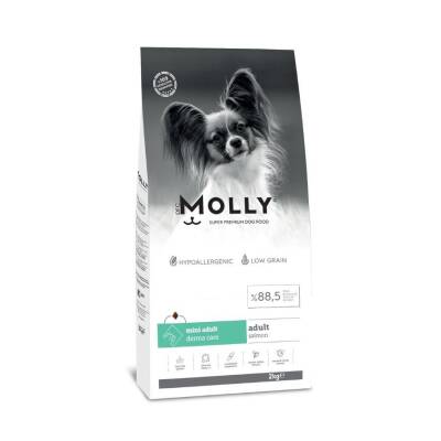 Molly Düşük Tahıllı Hypoallergenic Somonlu Küçük Irk Yetişkin Köpek Maması 2 Kg - 1