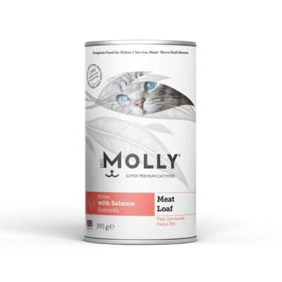Molly Somonlu Pate Ezme Yavru Kedi Konservesi 400 Gr - 1