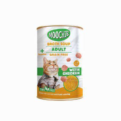 Moochie Tavuk Etli Yetişkin Kedi Çorbası 135 ml - 1