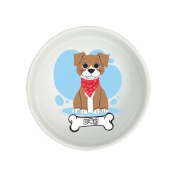 Natura Bone Köpek Seramik Mama Kabı 400 ml 15 cm - Natura