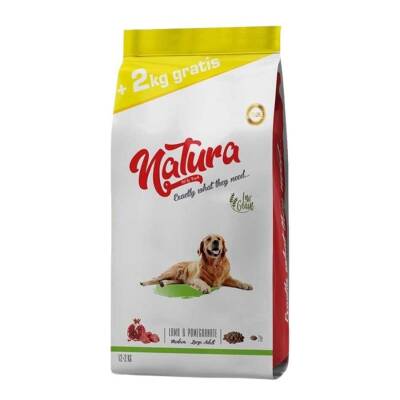 Natura Premium Kuzu Etli Yaban Mersinli Düşük Tahıllı Yetişkin Köpek Maması 12 kg - 2