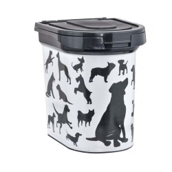 Natura Tekerlekli Mama Saklama Kabı 33 lt - 1