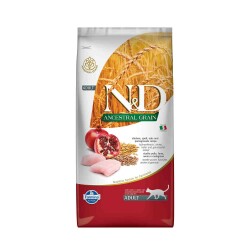 N&D Düşük Tahıllı Tavuklu Narlı Yetişkin Kedi Maması 10 kg - 1