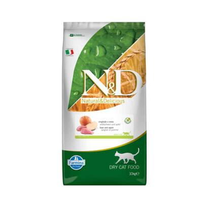 N&D Prime Tahılsız Yaban Domuzlu Elmalı Kedi Maması 10 kg - 1