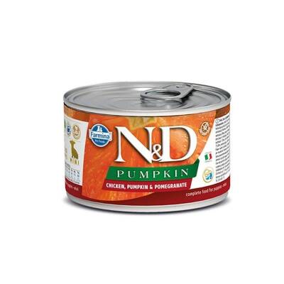 N&D Pumpkin Tavuklu Starter Puppy Mini Köpek Konservesi 140 gr - 1