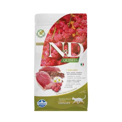 N&D Quinoa Tahılsız Urinary Sistem Ördekli Kedi Maması 1,5 kg - 1