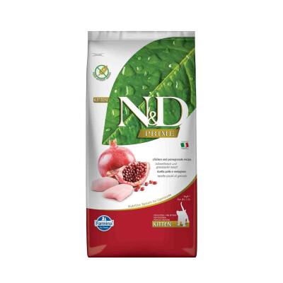 N&D Tahılsız Tavuklu Narlı Yavru Kedi Maması 5 kg - 1