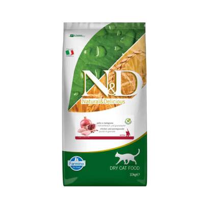 N&D Tavuk Nar Kitten Tahılsız Yavru Kedi Maması 10 kg - 1