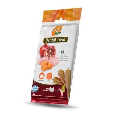 N&D Tavuklu Balkabaklı Diş Sağlığı Mini Köpek Ödülü 60 Gr - 1