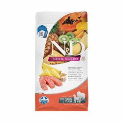N&D Tropical Selection Düşük Tahıllı Somonlu ve Tropikal Meyveli Orta ve Büyük Irk Yetişkin Köpek Maması 2 kg - N&D