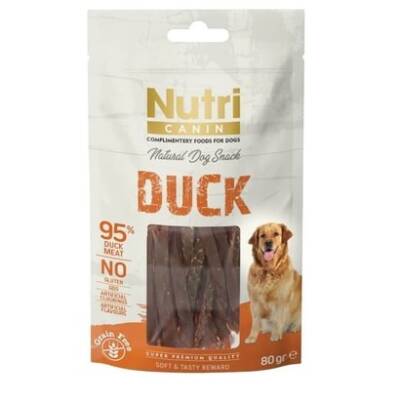 Nutri Canin Tahılsız Ördekli Köpek Ödülü 80 gr - 1