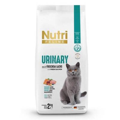 Nutri Feline Urinary Böbrek Sağlığı Destekleyici Somonlu Düşük Tahıllı Yetişkin Kedi Maması 2 Kg - 1