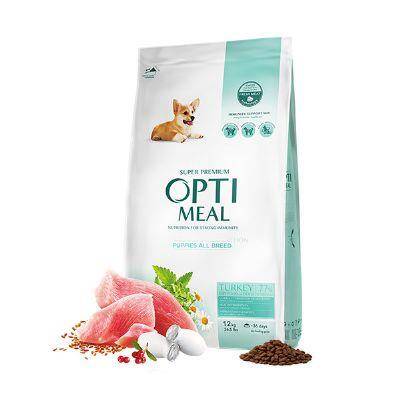 Optimeal Süper Premium Hindili Tüm Irklar İçin Yavru Köpek Maması 12 kg - 1