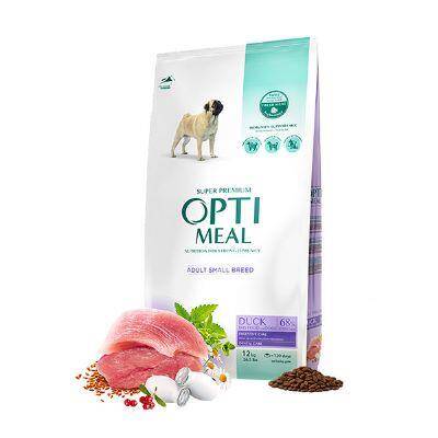 Optimeal Süper Premium Ördekli Küçük Irk Yetişkin Köpek Maması 12 kg - 1