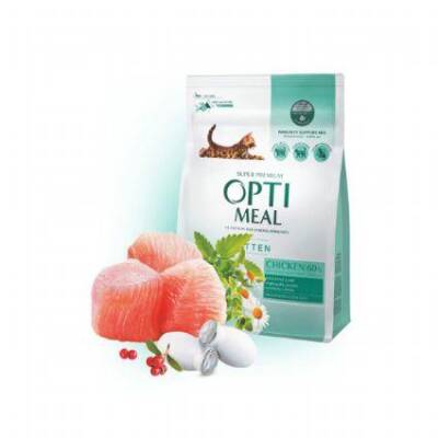 Optimeal Süper Premium Tavuklu Yavru Kedi Maması 1,5 kg - 1