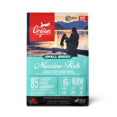Orijen Marine Fish Tahılsız Balıklı Yetşkin Küçük Irk Köpek Maması 1,8 kg - 1