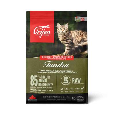 Orijen Tundra Kedi Maması 1,8 kg - Tüm Irk ve Yaşam Evreleri İçin - 1