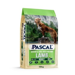 Pascal Kuzu Etli Orta ve Büyük Irk Yetişkin Köpek Maması 15 kg - Pascal