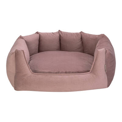 Pet Comfort Barcelona Kedi ve Köpek Yatağı Pudra Pembe 75x65cm - 2
