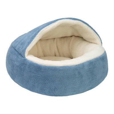 Pet Comfort Cosy Kedi/Köpek Yatağı, Mavi-Beyaz 55x55x20cm - 2