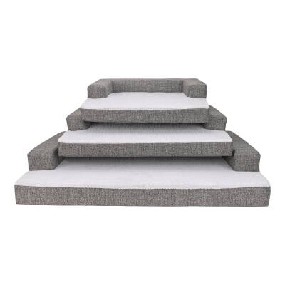 Pet Comfort Gloria Sofa Orthopedik Köpek Yatağı, Antrasit 120x80x10cm - 3
