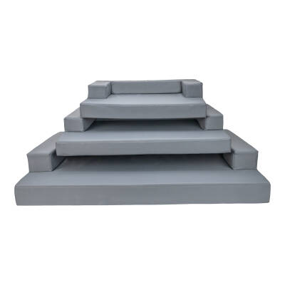 Pet Comfort Gloria Sofa Orthopedik Su Geçirmez Köpek Yatağı, Gri 70x53x8cm - 4