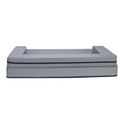 Pet Comfort Gloria Sofa Orthopedik Su Geçirmez Köpek Yatağı, Gri 90x65x8cm - 3