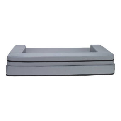 Pet Comfort Gloria Sofa Orthopedik Su Geçirmez Köpek Yatağı, Gri 90x65x8cm - 3