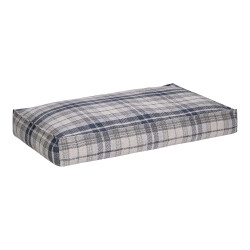 Pet Comfort Lima Mavi Kareli Köpek Yatağı S 70x40cm - 1