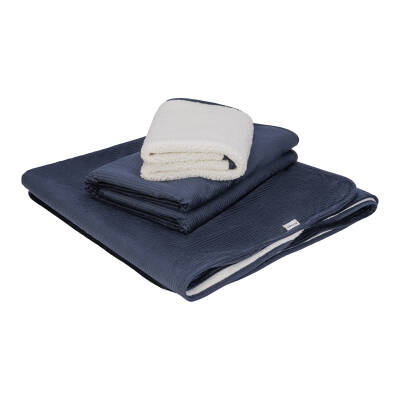Pet Comfort Lodix Vita Lacivert Köpek Battaniyesi M 70x100cm - 4